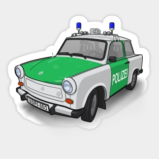 Volkspolizei Trabant 601, Colour Sticker